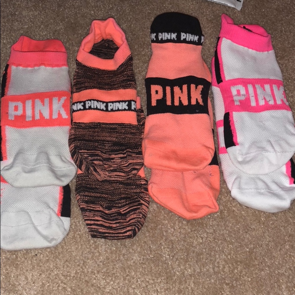 Victoria’s Secret pink socks